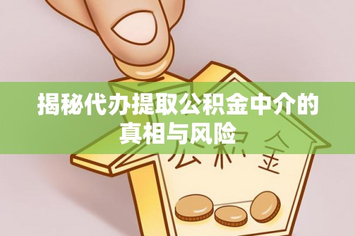 黄冈揭秘代办提取公积金中介的真相与风险