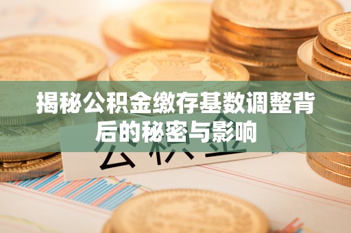 黄冈揭秘公积金缴存基数调整背后的秘密与影响