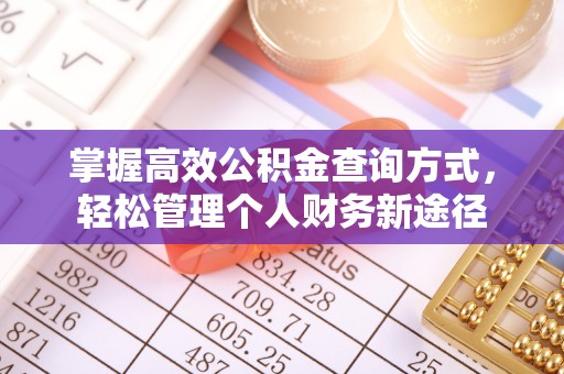 黄冈掌握高效公积金查询方式，轻松管理个人财务新途径
