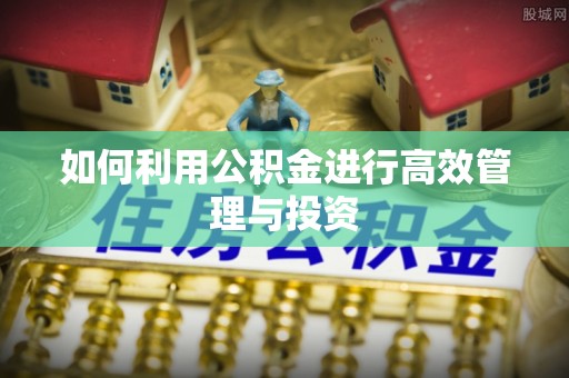 黄冈如何利用公积金进行高效管理与投资