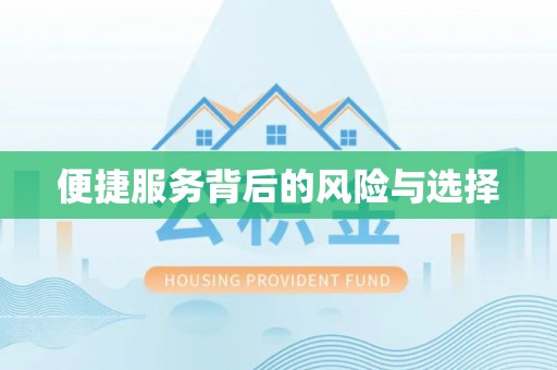 黄冈便捷服务背后的风险与选择